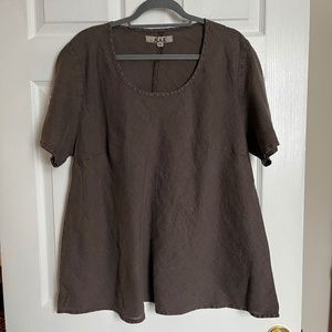 FLAX 100% linen top